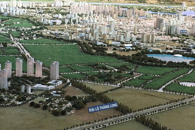 Lo ngại đô thị Hòa Lạc rơi vào quy hoạch “treo”. Ảnh: Minh Tuấn.