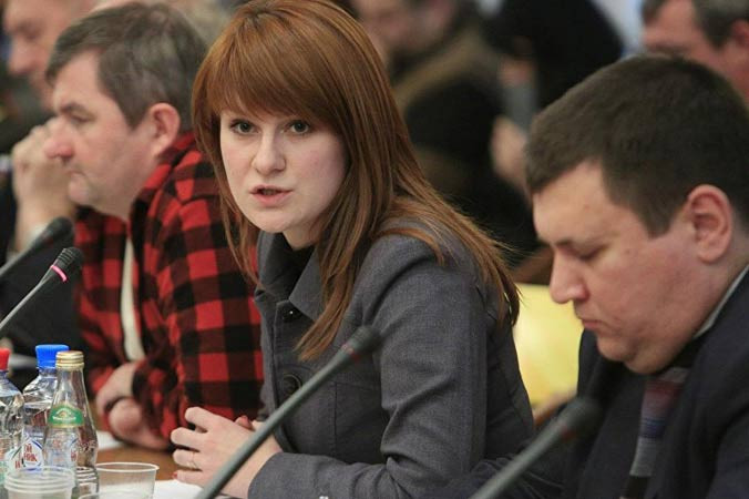 Maria Butina, Ảnh: Sputnik news.