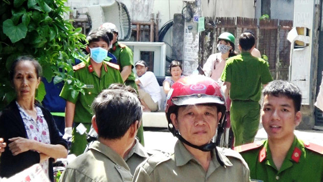 Hiện trường vụ việc​.