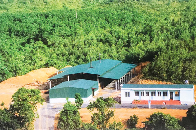 Nhà máy của Huy đặt ở nơi heo hút, để bớt vất vả cho người dân.