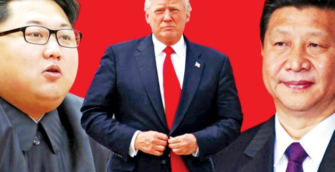 Trung Quốc được đánh giá là có vai trò rất lớn đối với khả năng lãnh đạo Mỹ và Triều Tiên gặp nhau. Ảnh: Daily Beast.