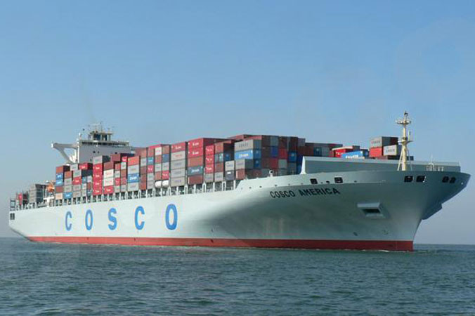 Công ty Cosco của Trung Quốc chuyên nhập khẩu đậu tương, chắc chắn chịu tác động từ cuộc chiến thương mại Mỹ-Trung.