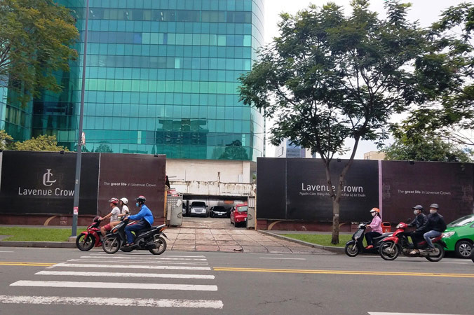 Khu đất gần 5.000m2 ở đường Lê Duẩn, quận 1 (TPHCM) được cho là đất “kim cương” được chuyển nhượng không qua đấu giá làm thất thoát ngân sách gần 2.000 tỷ đồng. Ảnh: Lê Nguyễn.