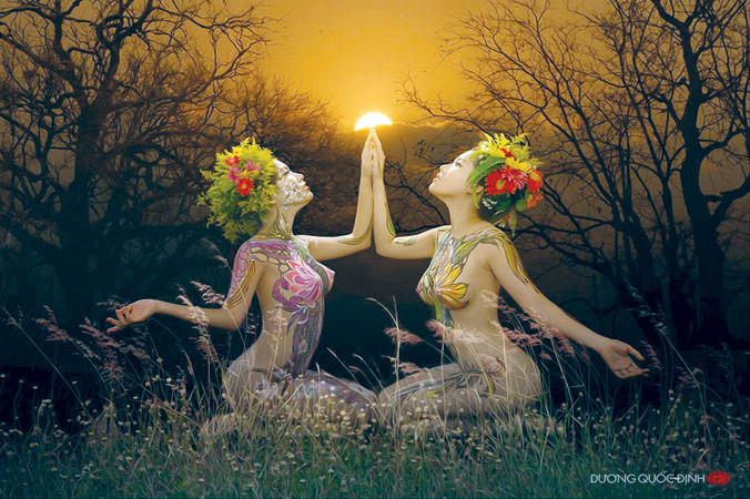 Tác phẩm của Dương Quốc Định.