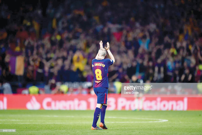 Iniesta chia tay Barca sau 22 năm gắn bó.