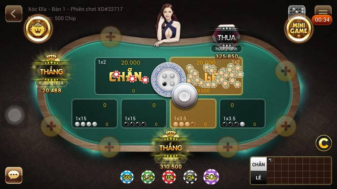 Trò chơi đánh bạc dưới dạng game bài trực tuyến.