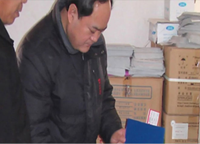 Ông Song Lizhi, Giám đốc chương trình tiêm chủng, thuộc Trung tâm quản lý và phòng ngừa bệnh dịch của tỉnh Sơn Ðông. Ảnh: SCMP.