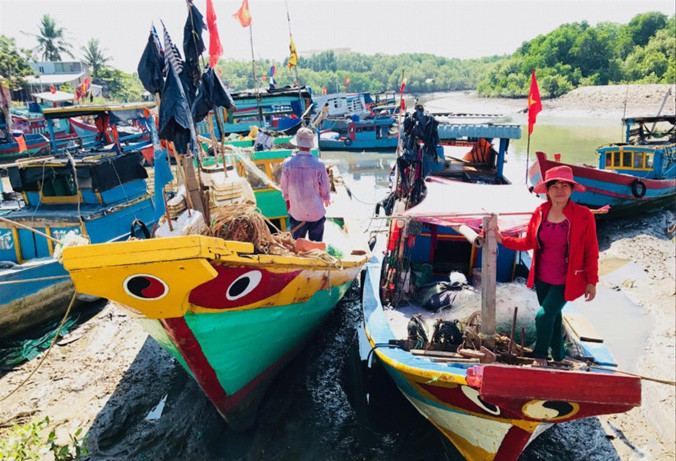 Một góc bến Cầu Cảng.