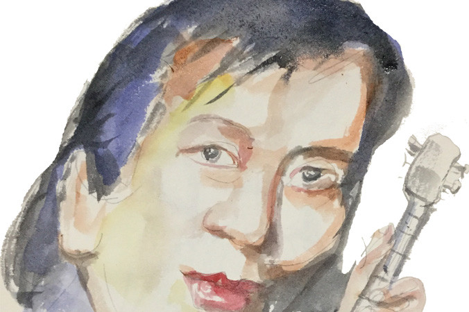 Tranh: Nguyễn Văn Hổ.