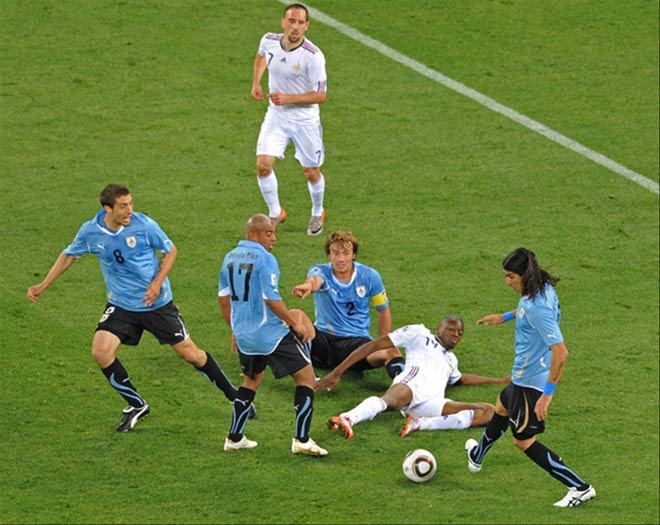 Ðại chiến Pháp - Uruguay.