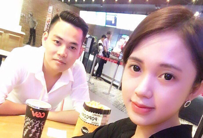 Su Pin và người yêu.