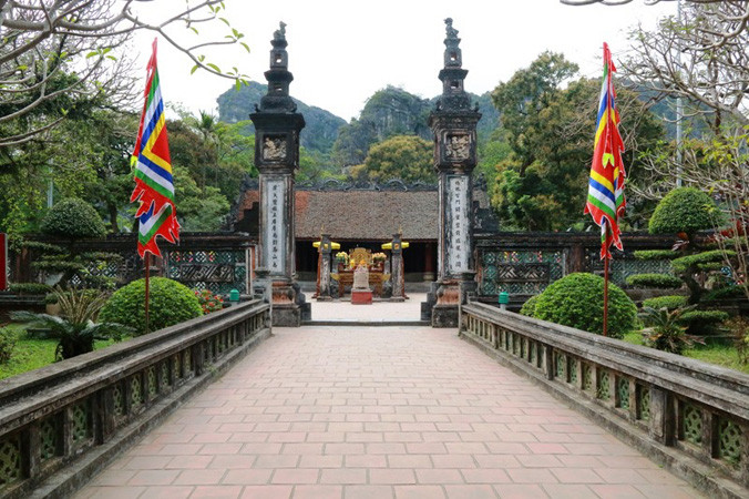 Đền Vua Đinh. Ảnh: Minh Đức.