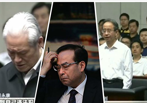 Chu Vĩnh Khang, Tôn Chính Tài và Lệnh Kế Hoạch (trái sang) - 3 quan chức cấp quốc gia dính cạm bẫy tình ái.