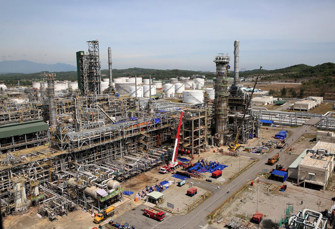 Công ty Lọc hóa dầu Bình Sơn, đơn vị được giao quản lý, vận hành Nhà máy lọc dầu Dung Quất, được kiểm toán chỉ ra mức chênh lệch vốn nhà nước hơn 4.586 tỷ đồng. Ảnh: CTV.