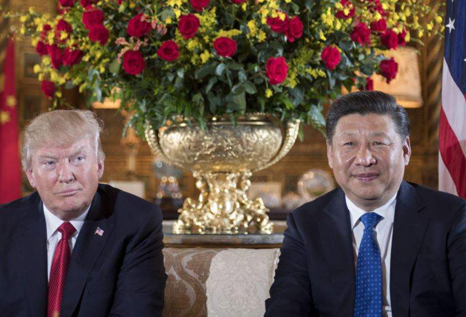 Quan hệ Mỹ - Trung ngày càng căng thẳng hơn kể từ khi lãnh đạo hai nước gặp nhau năm 2017. Ảnh: Times.