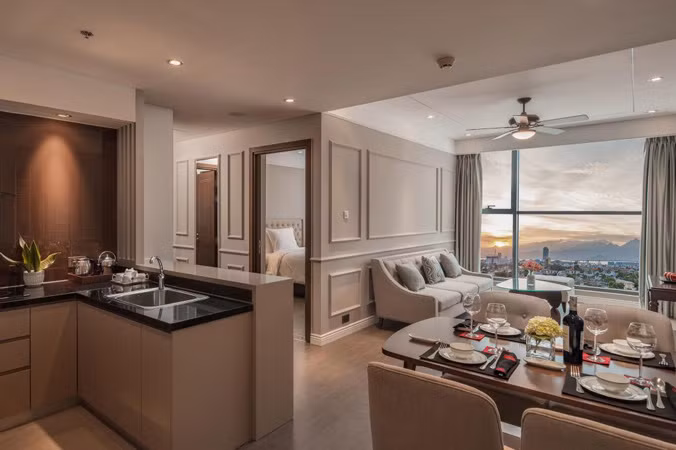 Một căn hộ condotel ở Đà Nẵng. Ảnh: Hồng Vĩnh.