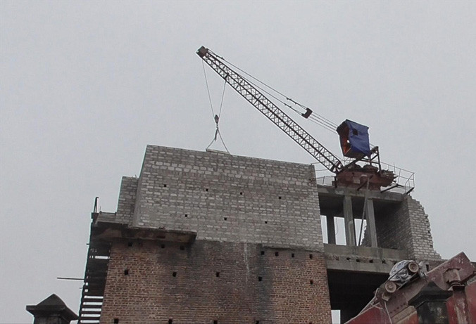 Cty Minh Phúc tiếp tục xây cơi cao thêm 3m tại lò vôi số 2.