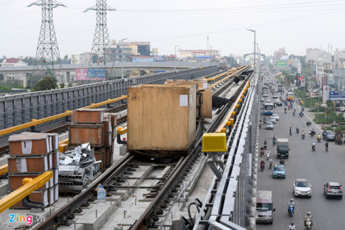 Dự án Đường sắt Cát Linh - Hà Đông bị đội giá trên 40% và đã chậm nhiều năm.