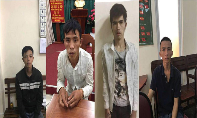 Bốn đối tượng nghe lời xúi giục gây rối ngày 10/6.