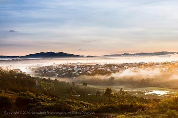 Hồ T’Nưng – được mệnh danh đôi mắt Pleiku. Ảnh: Ngô Thành Công.