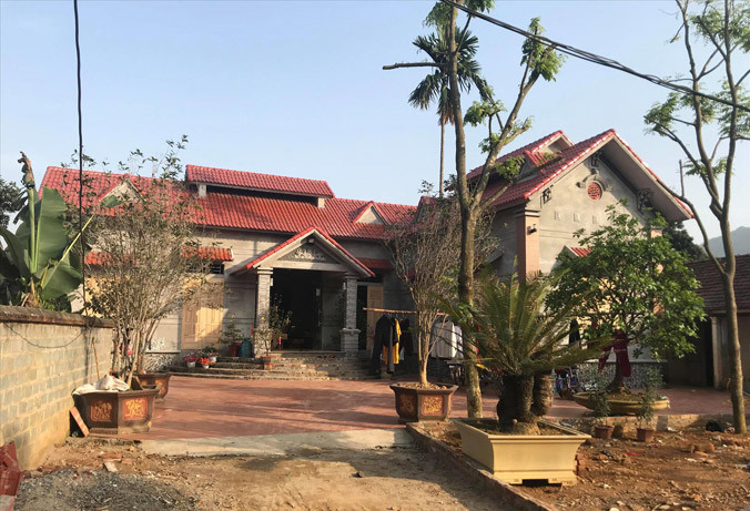 Nhà người nhận là chủ nhân của 3 cây đa “khủng”.