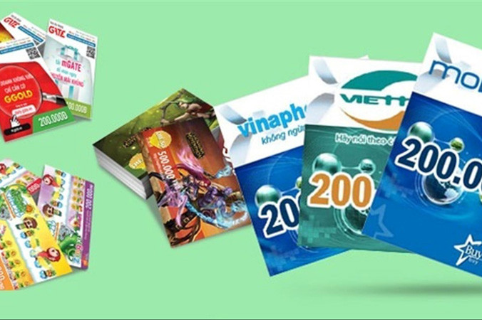 Để sát phạt trên game bài Rikvip, người chơi phải nạp tiền bằng thẻ cào điện thoại.