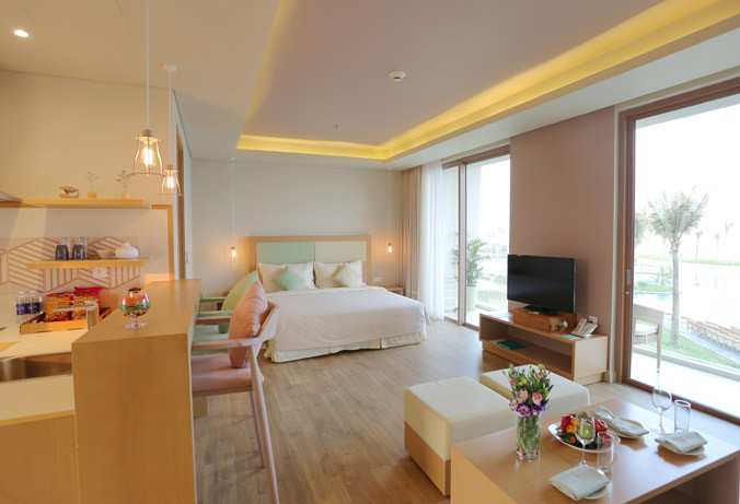 Một căn hộ condotel ở Đà Nẵng. Ảnh: Hồng Vĩnh.