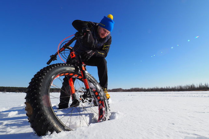 Nhà thám hiểm Bogdan Bulychep.
