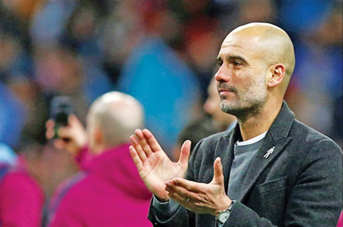 HLV Pep Guardiola có danh hiệu đầu tiên cùng Man City.