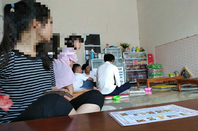 Một tụ điểm từng là nơi tuyên truyền Hội Thánh Đức Chúa Trời trái phép ở thị trấn Phát Diệm, Kim Sơn, Ninh Bình. Ảnh: Minh Đức.