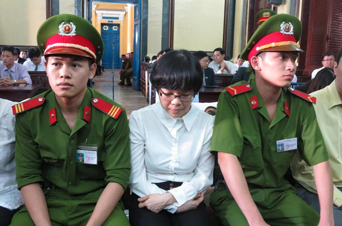 Huyền Như sẽ ra tòa sáng nay trong tư cách “Người làm chứng, người có nghĩa vụ quyền lợi liên quan”. Ảnh: Tân Châu.