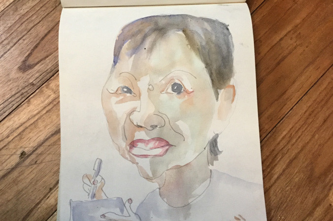 Tranh: Nguyễn Văn Hổ.