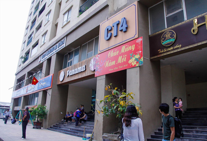 Chủ đầu tư tòa CT4 Khu đô thị Văn Khê nhiều năm nay vẫn ôm tiền quỹ bảo trì của cư dân, dẫn đến việc không có kinh phí bảo trì hệ thống PCCC. Ảnh: Duy Phạm.