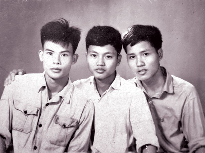 Nguyễn Văn Thạc, Nguyễn Nam Hải, Ðặng Trực Ngôn- những bạn thời sinh viên .