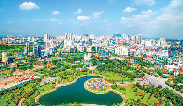 Quận Cầu Giấy đang trở thành trung tâm thương mại - dịch vụ - hành chính mới của Thủ đô.