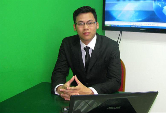 Giảng viên trẻ Trương Khải Minh. Ảnh: H.P