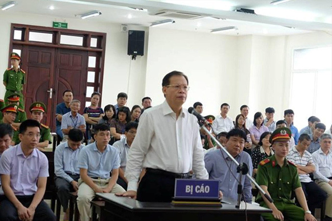 Bị cáo Phùng Đình Thực phiên phúc thẩm.