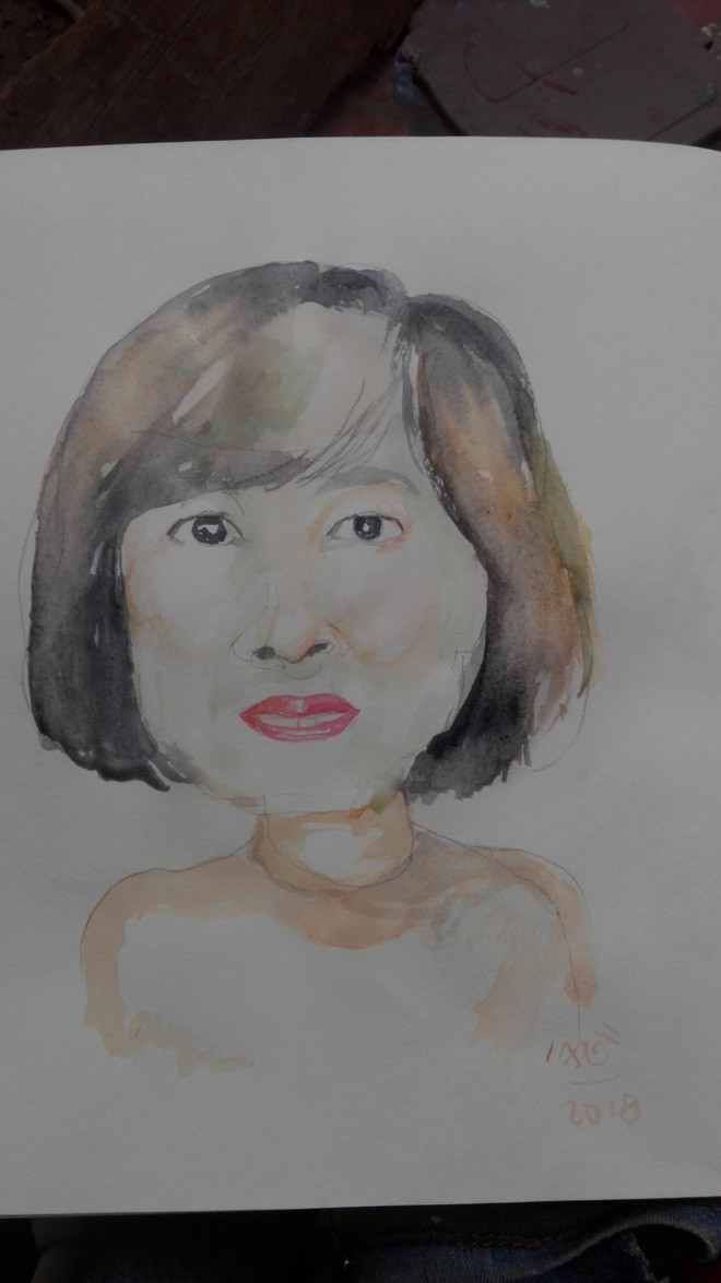 Tranh: Nguyễn Văn Hổ.