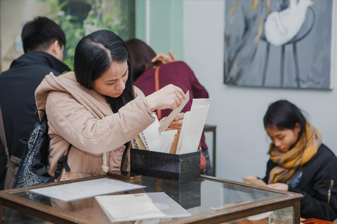 Thư tay của một thời khiến nhiều bạn trẻ hứng thú.