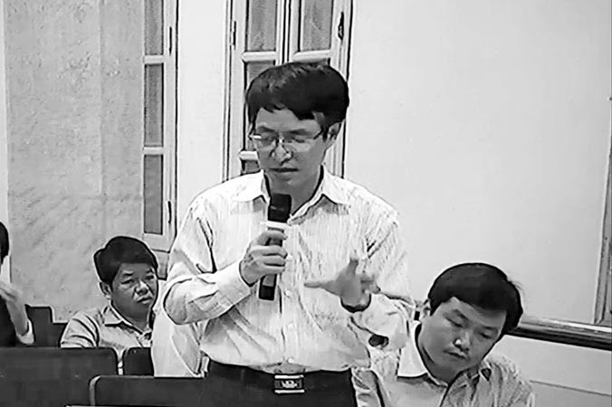 Giám định viên khẳng định đơn vị thi công không kiểm tra chất lượng ống.