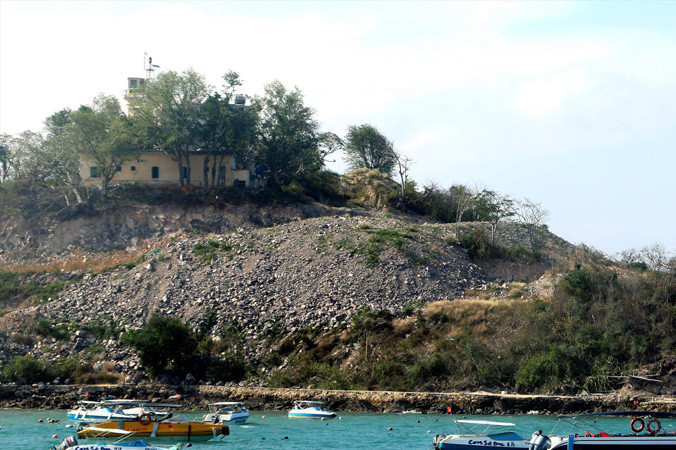 Di tích lầu Bảo Đại trong dự án bị cải tạo tùy tiện.