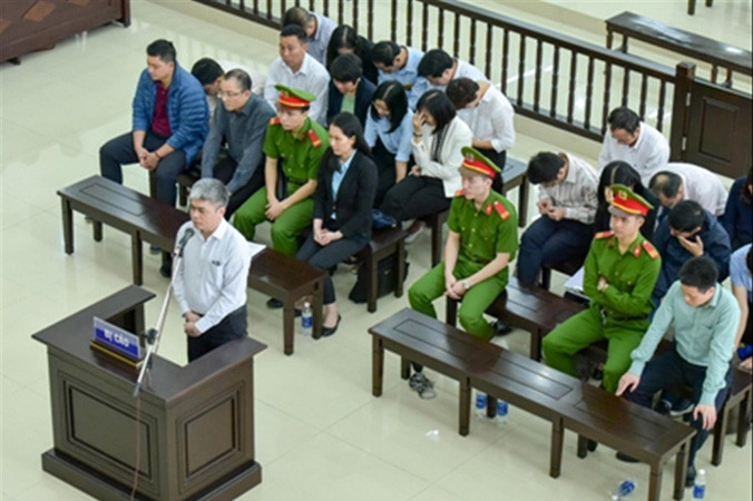 Bị cáo Nguyễn Xuân Sơn.