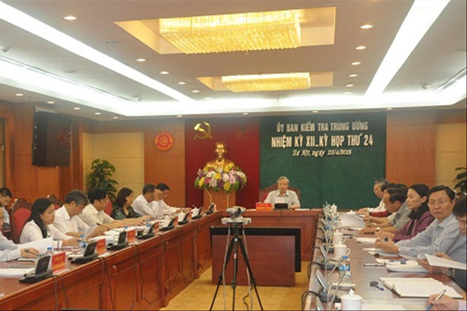 Kỳ họp thứ 24 của UBKT T.Ư 