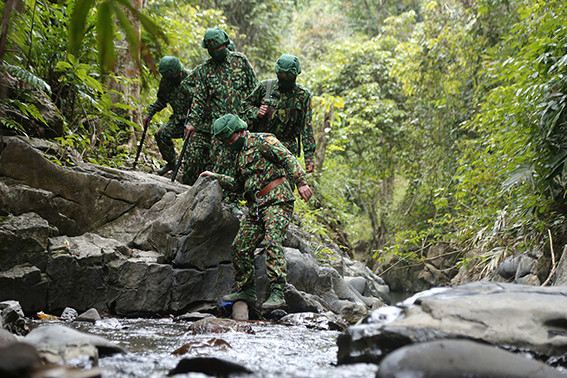 Những chiến sỹ quân hàm xanh không quản gian khó giữ chắc phên dậu