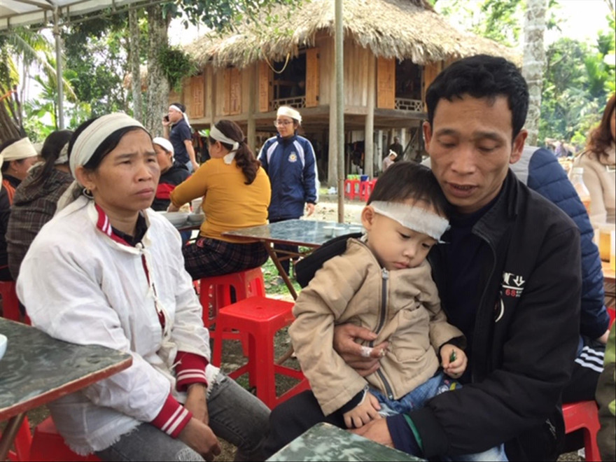 Gia đình nạn nhân Lê Thị Thi 