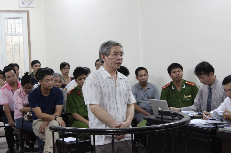 Cựu phó Tập đoàn Nam Cường tại phiên xử