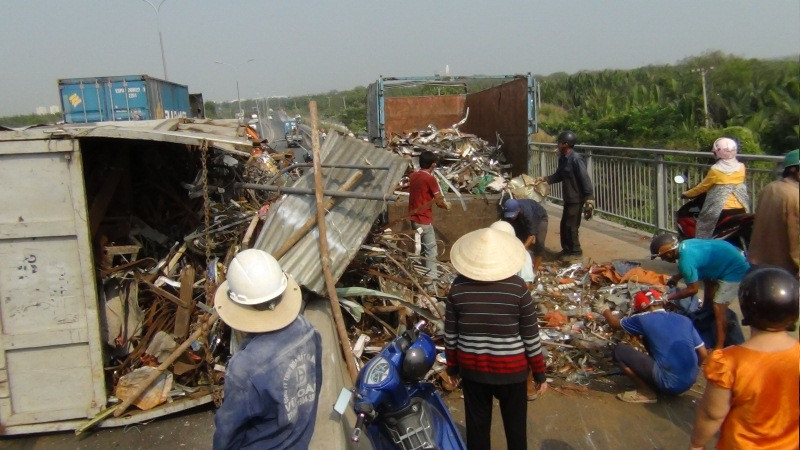 Hiện trường vụ tai nạn