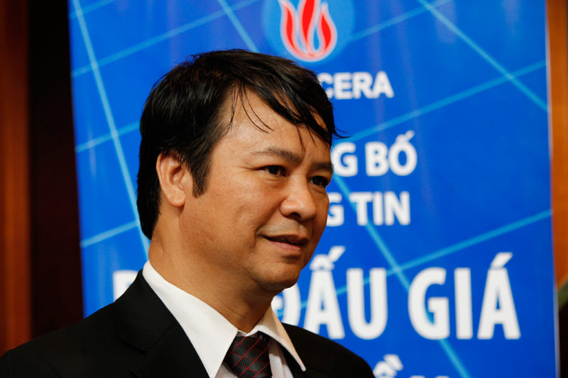 Ông Luyện Công Minh, Chủ tịch HĐTV Tổng Công ty Viglacera. Ảnh: M.H 