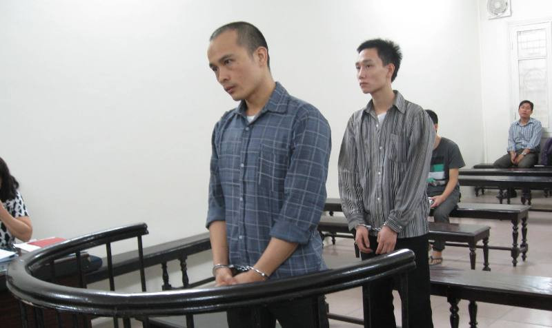 Các bị cáo trong phiên xử ngày 13/10.