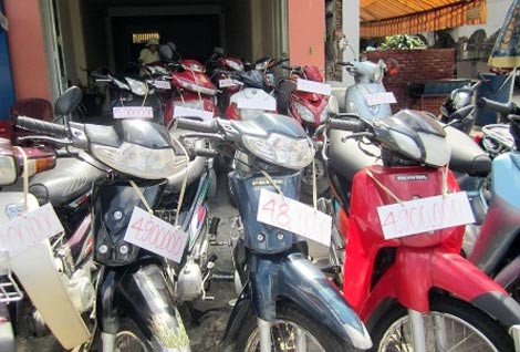 Cảnh giác với nhiều xe giá rẻ giao bán trên mạng internet (ảnh CTV).